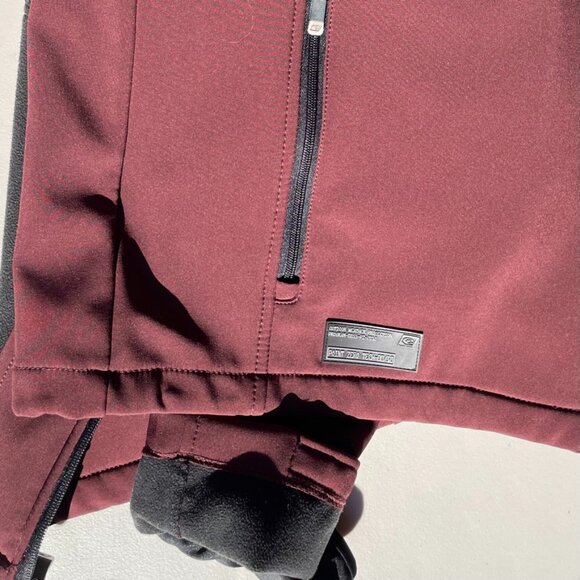 Point Zero mid-season hooded jacket for men. Plum color. Size L. - Picture 10 of 12